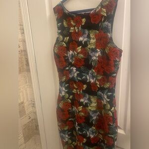 Marciano Los Angeles Floral Jacquard Sheath